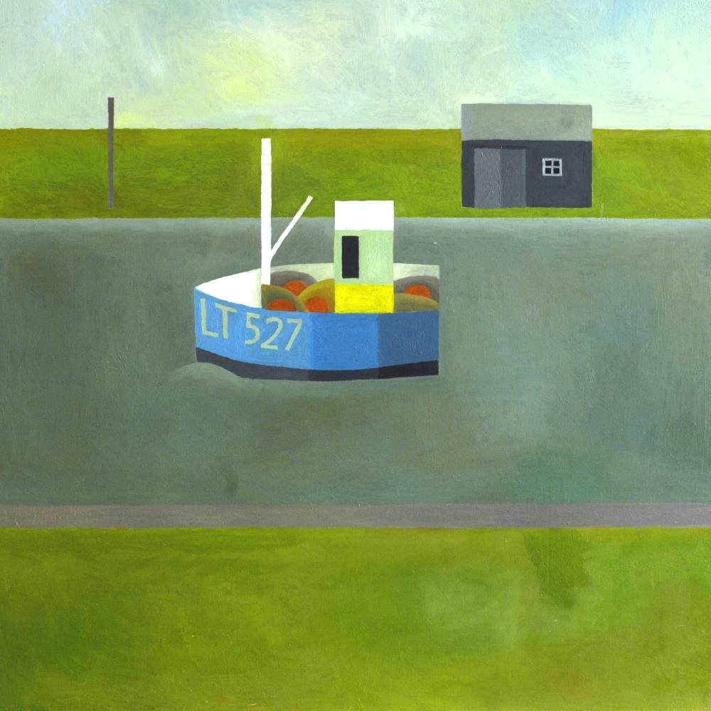 fishing boat estuary river reg cartwright 2025