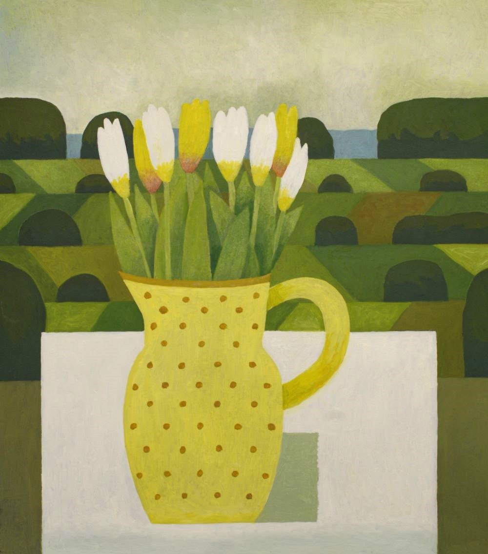 still life landscape painting reg cartwright 2025